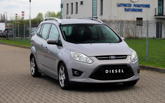 Ford Grand C-MAX cena 25900 przebieg: 245755, rok produkcji 2012 z Płock małe 781